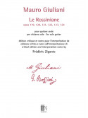 Le Rossiniane Op. 119, 120, 121, 122, 123, 124 pour Guitare Seule Solo Guitar