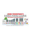 John Thompson's Easiest Piano Course Note Finder