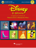 Disney – 8 brani arrangiati per 2 chitarre - intermedio (libro/Audio Online)