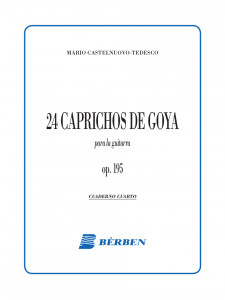 24 caprichos de Goya op. 195 para la guitarra