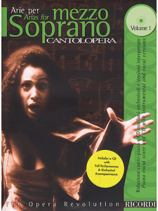 Cantolopera: Arie per Mezzosoprano Vol. 1 (libro/CD)