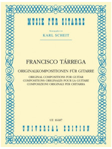 Francisco Tarrega: Original Compositions for guitar