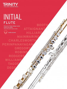 Flute Exam Pieces Initial, from 2023 (book/download)