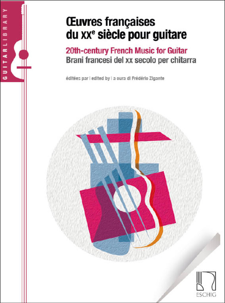 Œuvres françaises du XXe siècle pour guitare - Birdland Libreria