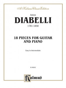 Diabelli: 18 Pieces for Guitar and Piano