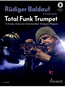 Total Funk Trumpet (book/Audio Online