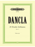 Dancla - 20 Etudes brillantes (Violin), Op. 73