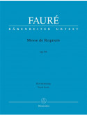 Messe de Requiem op. 48 N 97b (Vocal Score)