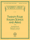 24 Italian Songs & Arias of the 17th & 18th Centuries (Medium Low Voice)