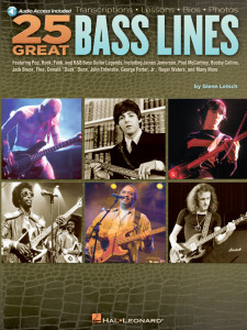 25 Great Bass Lines (book/CD)