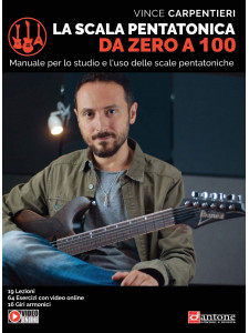 La scala pentatonica da zero a 100 (libro/Video Online)