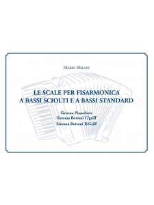 Le scale per fisarmonica a bassi sciolti e a bassi standard