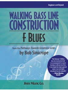 Walking Bass Line Construction - F Blues