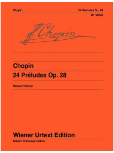 Chopin : 24 Préludes Op. 28 - Per pianoforte