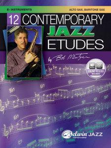 12 Contemporary Jazz Etudes - C Instruments (book/CD)