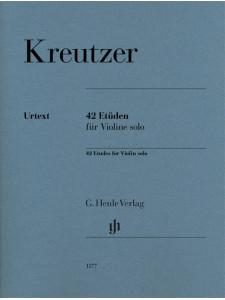 Kreutzer - 42 Etudes for Violin Solo