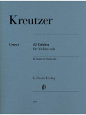 Kreutzer - 42 Etudes for Violin Solo