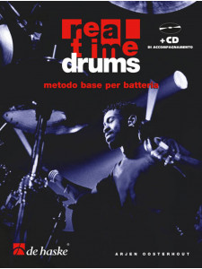 Real Time Drums: Metodo base per batteria (libro/CD)