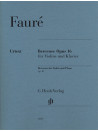 Berceuse for Violin and Piano op. 16