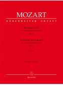 Concerto for Violin and Orchestra no. 3 in G major K. 216