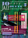 10 Easy Jazz Duets for Trumpet, Tenor / Soprano Sax (book/CD play-along)