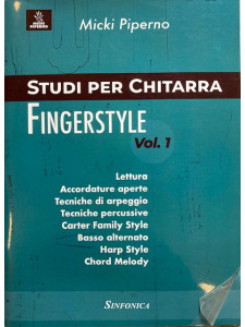 Studi per chitarra Fingerstyle Vol.1 (In Offerta)