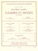 Gammes et Modes (Pour Saxophone)