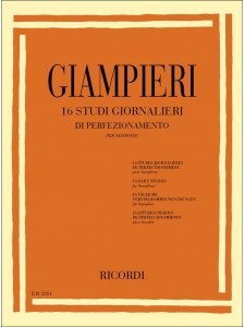 16 Studi giornalieri di perfezionamento per sassofono