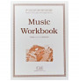 Music Workbook - 48 pagine con 12 pentagrammi