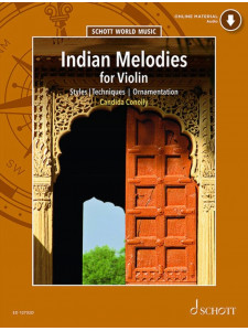 Indian Melodies for Violin (book/CD)