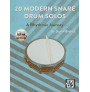 20 Modern Snare Drum Solos (book & Online Audio)