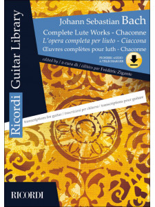 Complete Lute Works BWV 995 - 1001 With Chaconne (libro/2 CD)