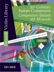 20th Century Italian Composers: Anthology 1 (for Violin & Piano)