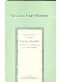 Una documentazione sull'opera di Carlo Soliva - compositore dell'Ottocento