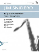 Easy Jazz Conception for Sax (book/CD play-along)