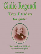 Giulio Regondi. Ten Etudes for Guitar